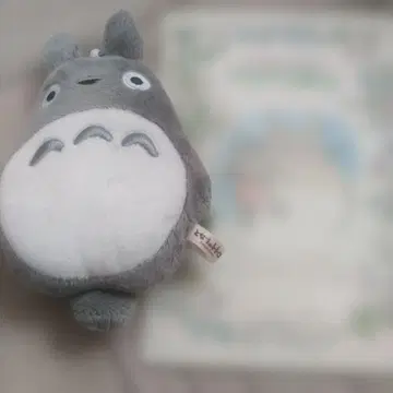 새상품 토토로 봉제 인형 카드 케이스 포함