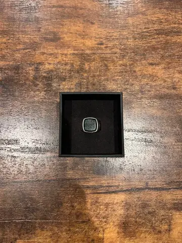 TOM WOOD 쿠션 반지 그린 마블 54