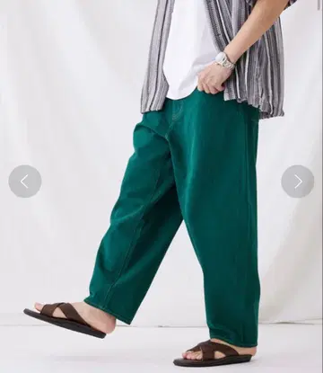 JOURNAL STANDARD 벌룬 데님 그린