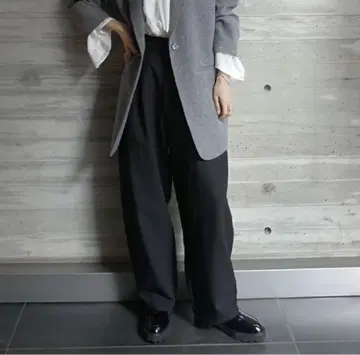 [ 미사용 택 포함 ] FASHFREN 벌룬 소프트 팬츠 블랙