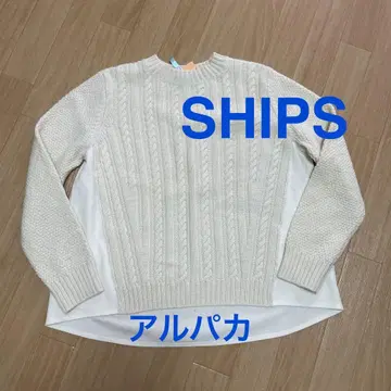 SHIPS 알파카 니트