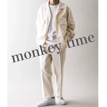 monkey time 코듀로이 밀리터리 자켓 라이트 아우터