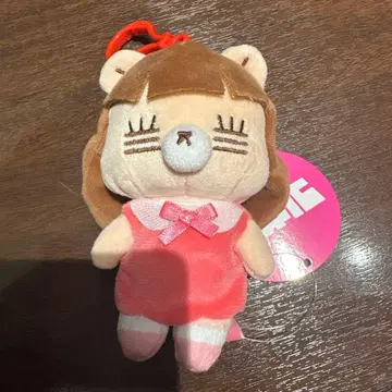 코레사와 레코짱 마스코트 봉제 인형 핑크