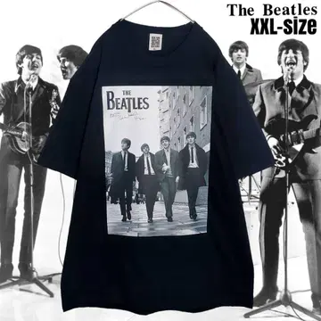 [새상품] Beatles 포스터 T셔츠 블랙 4