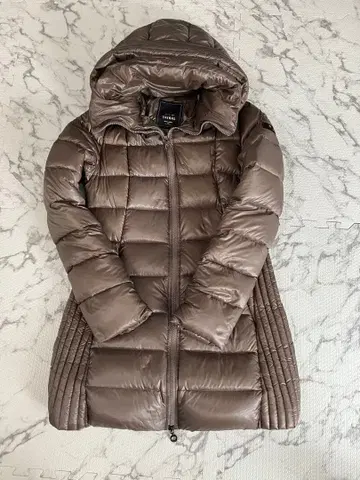 타트라스 TATRAS 브라운 후드 부착 다운 자켓
