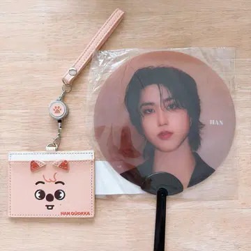 StrayKids ID 카드 케이스 부채 한쿼카