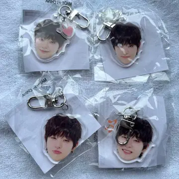 treasure 팝업 희로애락 얼굴 아크릴 키링 지훈 popup