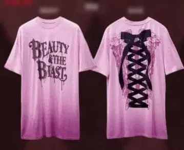 BEAUTY & THE BEAST 공연 한정판 T셔츠