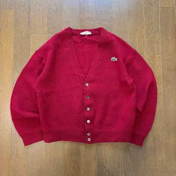 [빈티지] LACOSTE V넥 가디건
