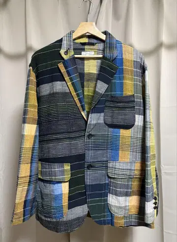 ENGINEERED GARMENTS LOITER JACKET MADRAS