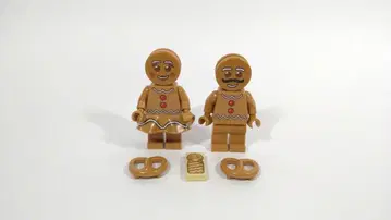 레고 미니 피규어 정품 진저브레드 패밀리 아빠 엄마 아기