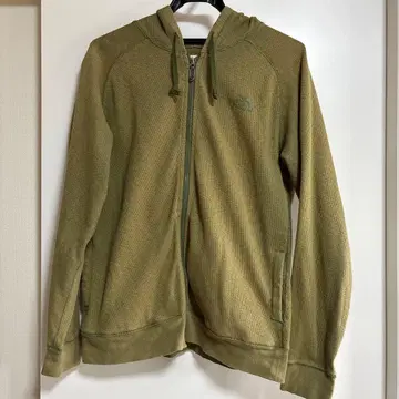 The North Face 올리브 풀 집업 후드티