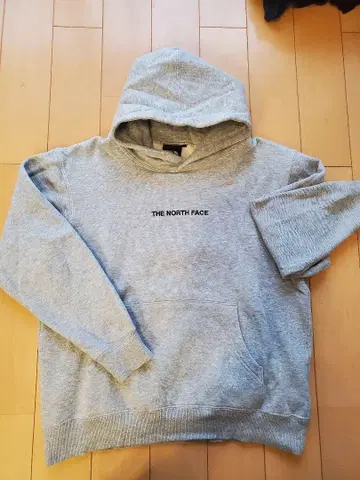 THE NORTH FACE 그레이 후드티 남성용 S
