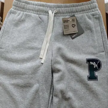 새상품 PUMA 스웨트 팬츠 (속기모 M 사이즈)