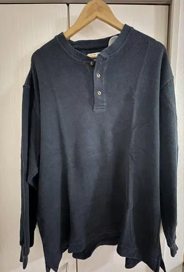 FILA 네이비 헨리넥 트레이닝복 XL
