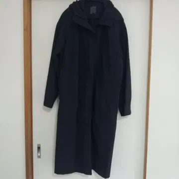 무인 발수 후드 부착 코트 M