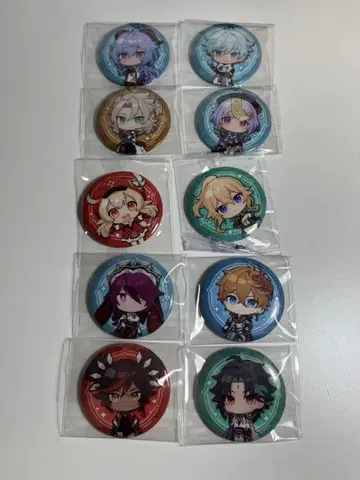 원신 캔뱃지 가챠가챠 묶음 판매