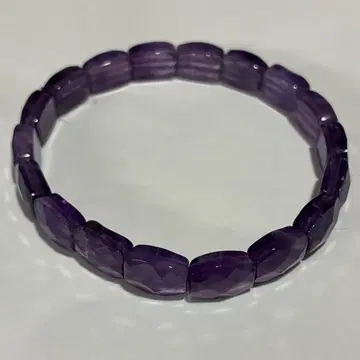 자수정 패싯 컷 팔찌