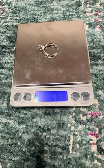 플라티나 반지 0.203ct. 4.71g