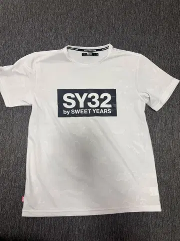 sy32 L 사이즈 화이트 카모플라주 드라이 셔츠