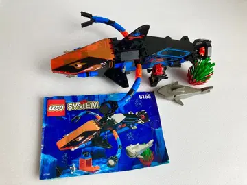 [ LEGO ] 데빌 샤크 6155 아쿠아 존 미니 피규어 레고 상어