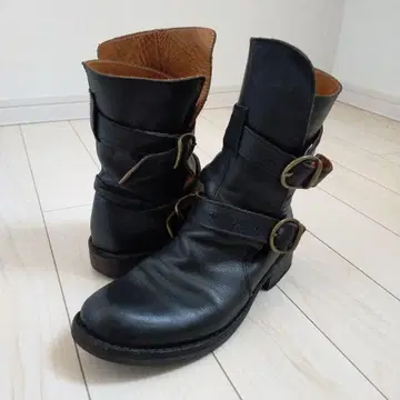 FIORENTINI+BAKER 더블 벨트 엔지니어 부츠 버클