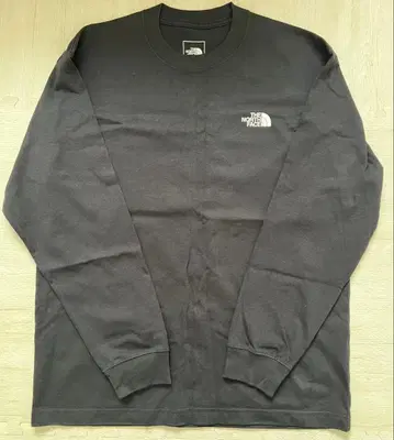 THE NORTH FACE 블랙 롱 T셔츠 S 사이즈