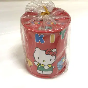 새상품 헬로키티 산리오 저금통 헤이세이 레트로 레어