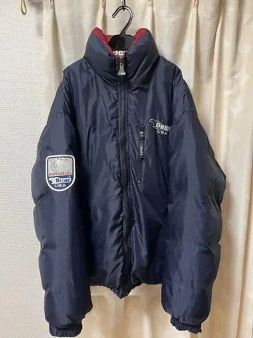 Bear USA 아웃도어 컬렉션 다운 자켓 네이비