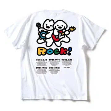ROCK IN JAPAN FESTIVAL 2025 티셔츠