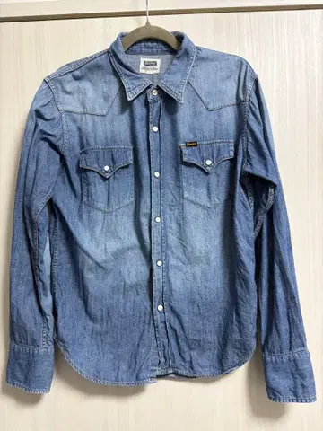 Pherrow's 데님 긴팔 셔츠