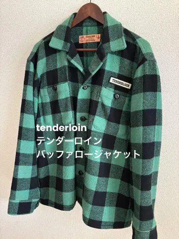 tenderloin 버팔로 체크 자켓