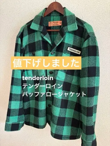 tenderloin 버팔로 체크 자켓