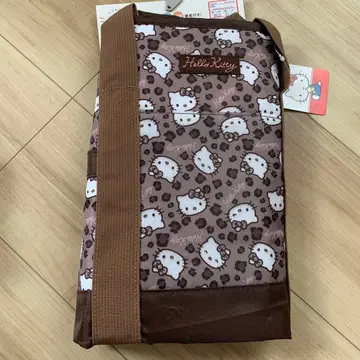 헬로키티 쇼핑백 레오파드 무늬 시마무라 아베일 산리오