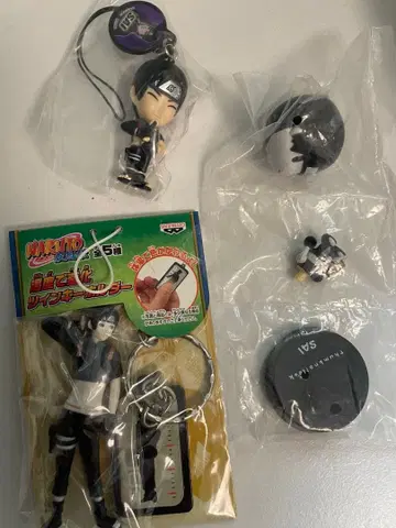 NARUTO 질풍전 사이 피규어 키링 스트랩 끈 스트랩