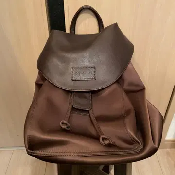 에네스베 보야주 백팩 agnes.b VOYAGE 브라운