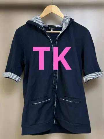 TK MIXPICE 5부 소매 다크 네이비