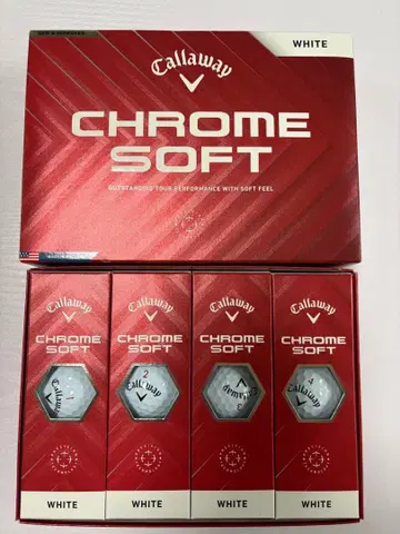 캘러웨이 크롬소프트 Callaway Chrome Soft 새상품 1더즌