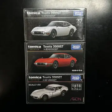 단종 토미카 프리미엄 도요타 2000GT 타카라토미몰 이온 한정판 화이트