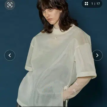 MAISON SPECIAL 시어 러셀 오버 탑