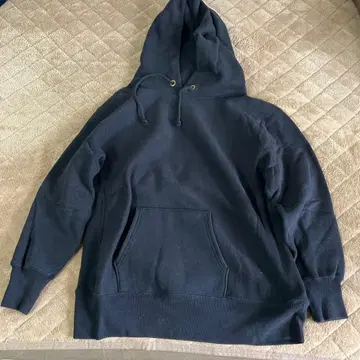 Champion Reverse Weave 후드티 M 네이비 파랑 택