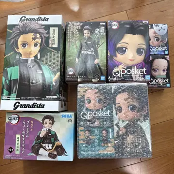 귀멸의 칼날 피규어 세트 토미오카 기유, 카마도 탄지로 외