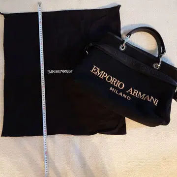 EMPORIO ARMANI 블랙 숄더백