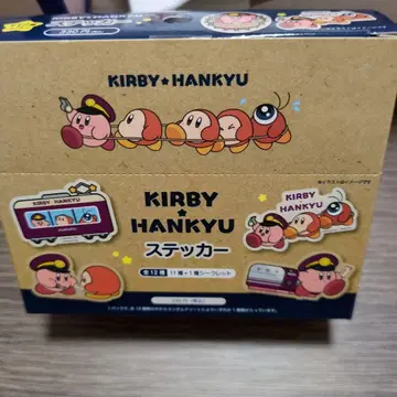 별의 커비 한큐 기차 스티커 전 12종 컴플리트