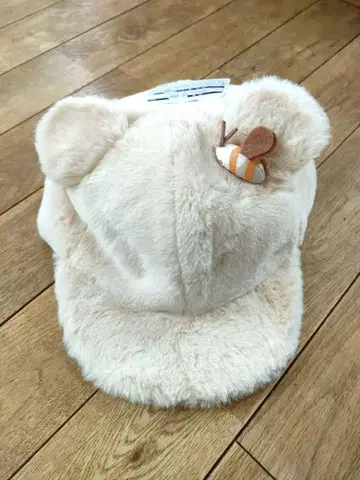 택 포함 새상품 디즈니 곰돌이 푸 퍼 캡 귀달이 모자