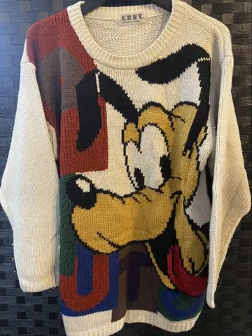 K@ 디즈니 Disney 빈티지 스웨터 플루토 Pluto