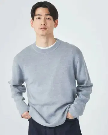 소우바리 크루넥 니트