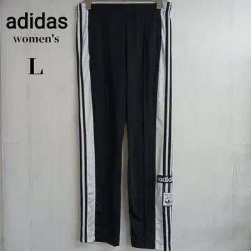 아디다스 오리지널 트랙 팬츠 L 블랙 컬러 아디 브레이크 여성용