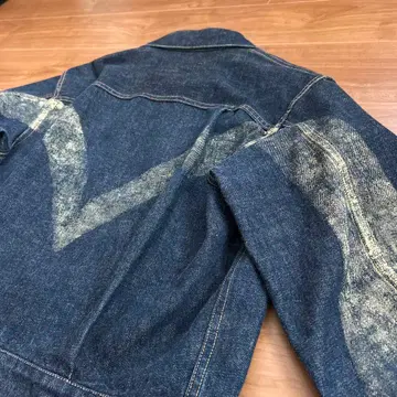 에비수 Lot1507 빈티지 데님 자켓 No.2 도미 낚시 40 에비수