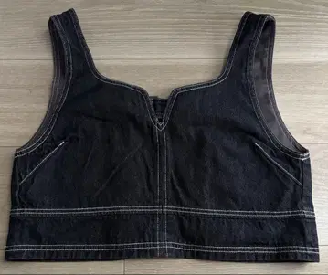 hunch 인디고 데님 뷔스티에 프리 사이즈